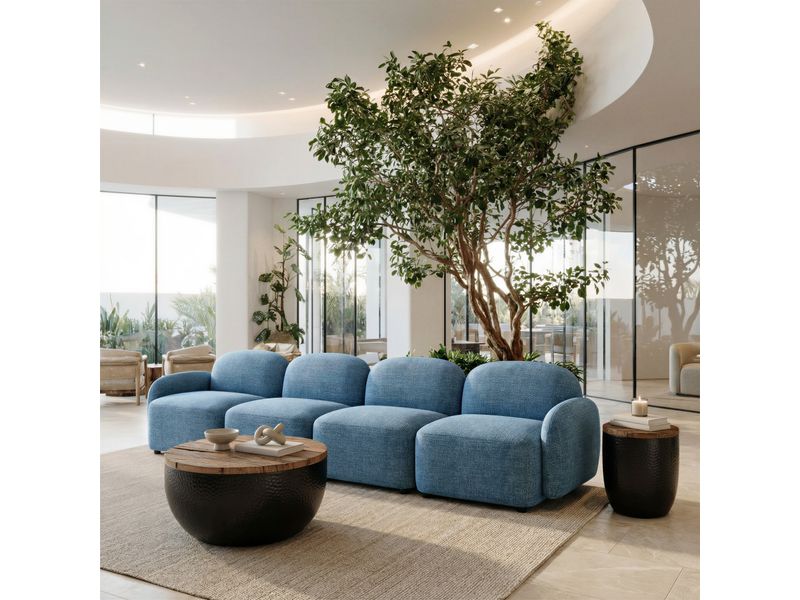 Cleo Modular Sofa Blue 9
