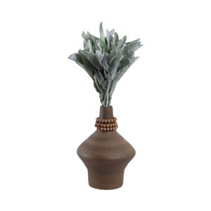 PARKERFORD BROWN VASE 12 (IN) 3