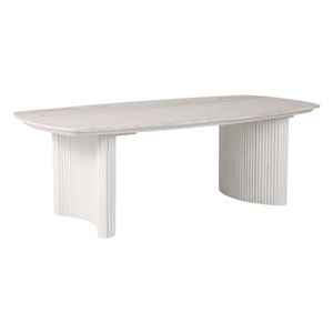 BERGENWELL IVORY COFFEE TABLE 17 (IN) 1
