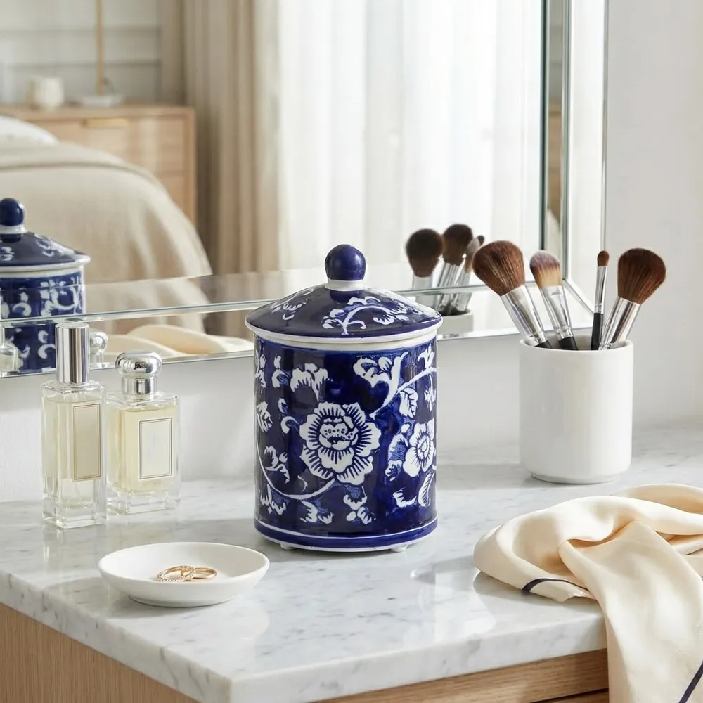 DORIANPARK BLUE CANDLE 6 (IN)