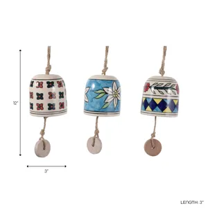 LENNONWIND SET OF 3 IVORY BELL 12 (IN) 8