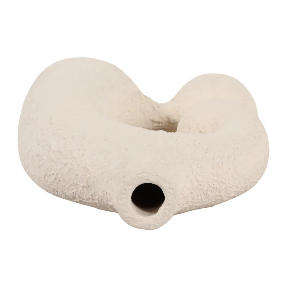 EMMONSHAM WHITE VASE 13 (IN)