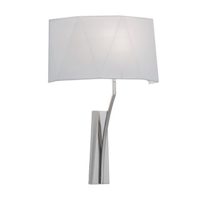 Diamond 21″ High 1-Light Sconce - Polished Nickel