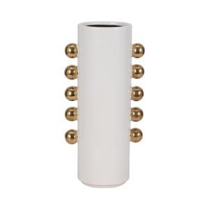 GARSONHAM WHITE VASE 16 (IN) 1