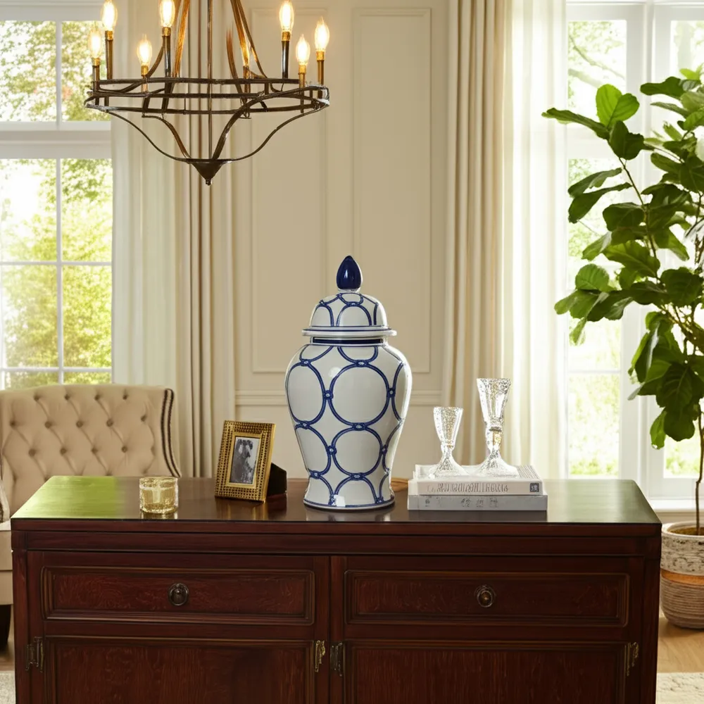 EDGARLEY BLUE CHINOISERIE 19 (IN)