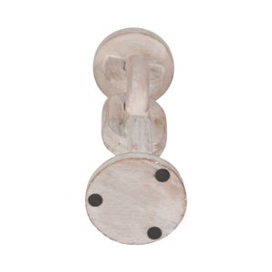 CARVERBURN WHITE CANDLE HOLDER 14 (IN) 8