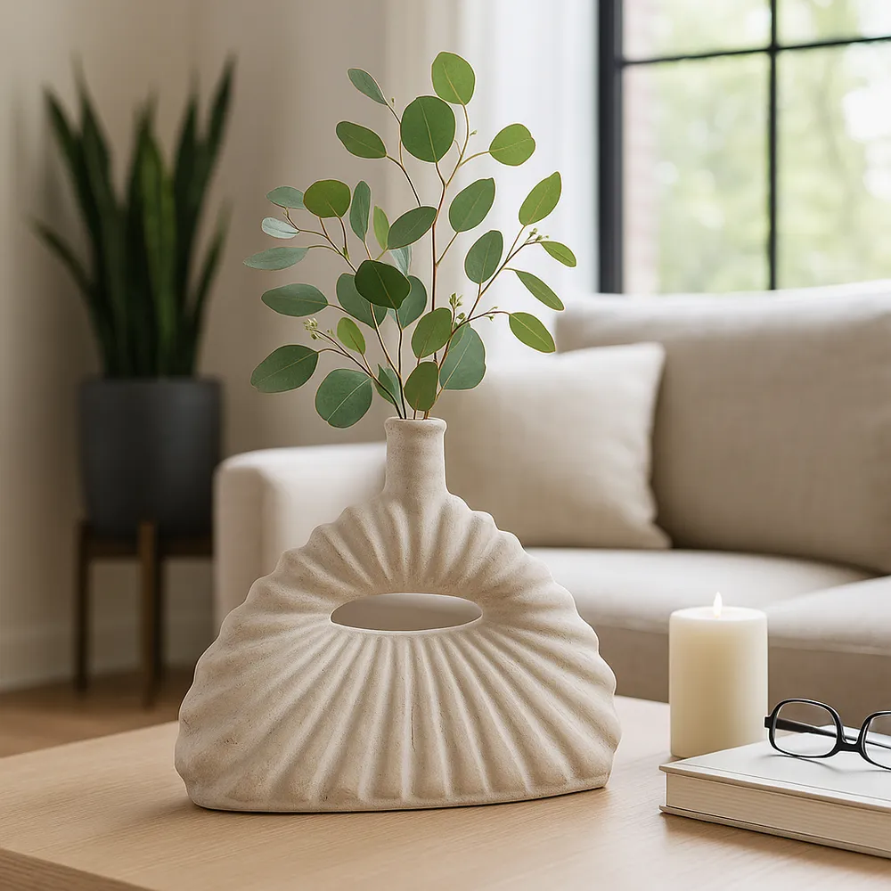 FALLONBURN IVORY VASE 12 (IN)