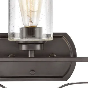 Market Square 20'' Wide 3-Light Vanity Light - Oil Rubbed Bronze 4