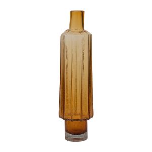 VINSON ORANGE GLASS VASE 20 (IN) 1