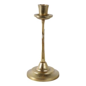 BRICEHAVEN GOLD CANDLE HOLDER 9 (IN) 4