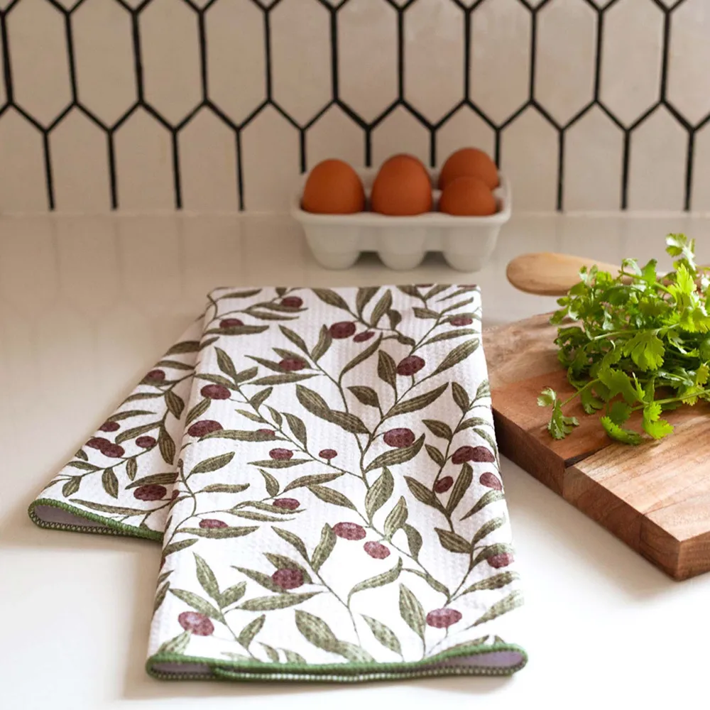 Olives Eco Kitchen Tea Towel