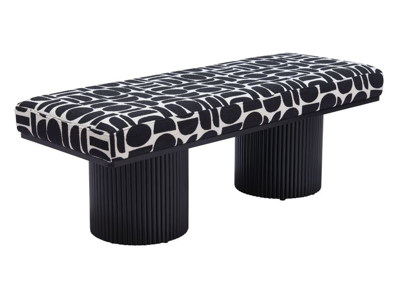 Botoia Bench Black & White 5