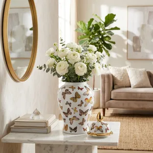 HAMDENWORTH WHITE CHINOISERIE 19 (IN) 11