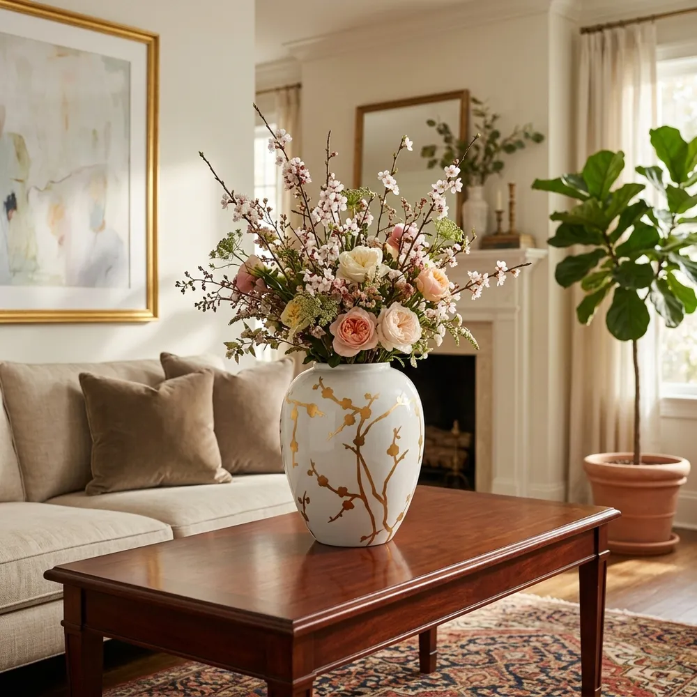SAGESHAW WHITE CHINOISERIE 11 (IN)