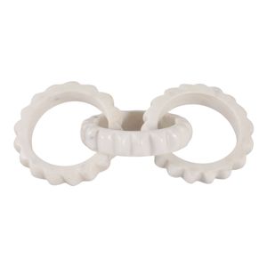 KAYESIDE WHITE DECOR 1 (IN) 7