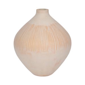 DRAKE IVORY GLASS VASE 14 (IN) 1