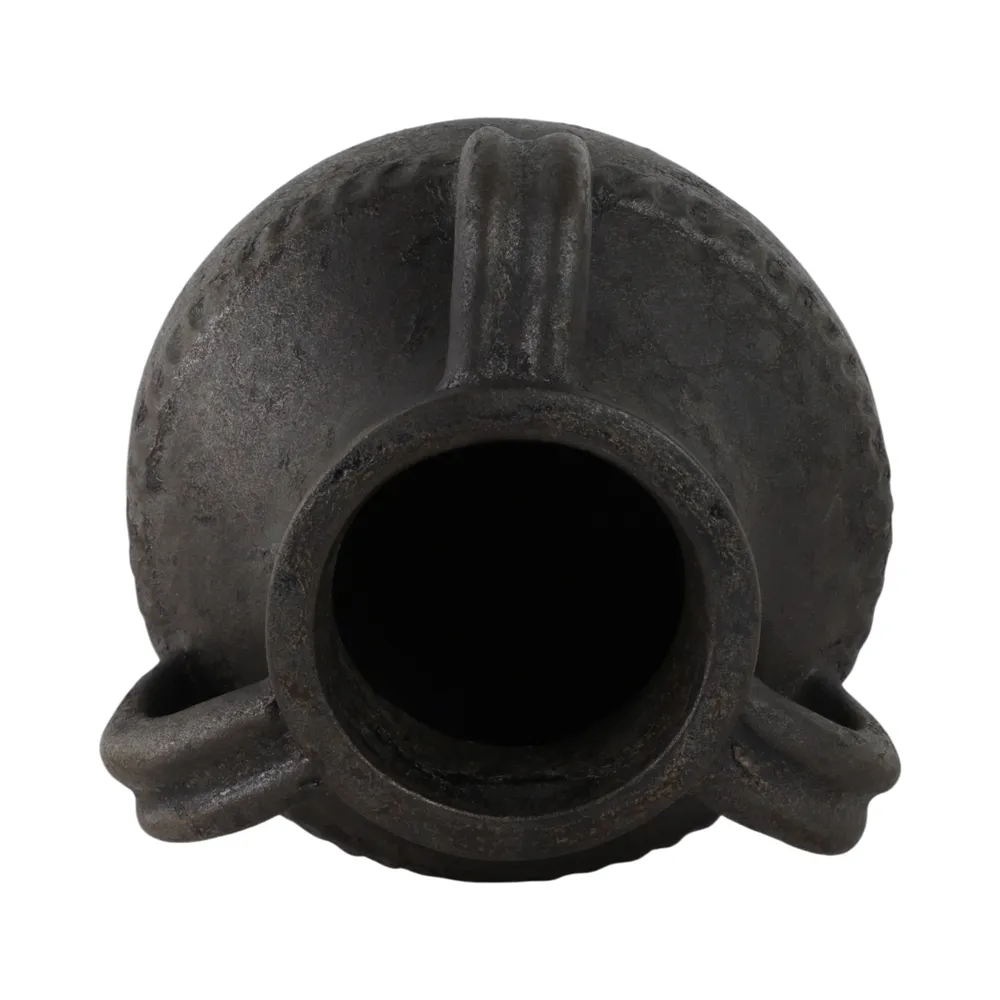 NOELWIND BLACK VASE 10 (IN)