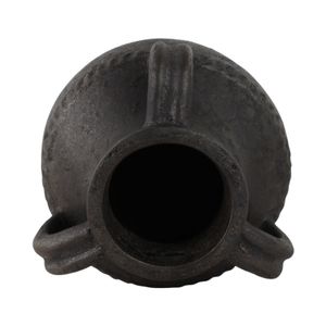 NOELWIND BLACK VASE 10 (IN) 7