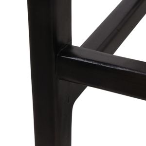 HENLEYPORT BROWN STOOL 27 (IN) 7