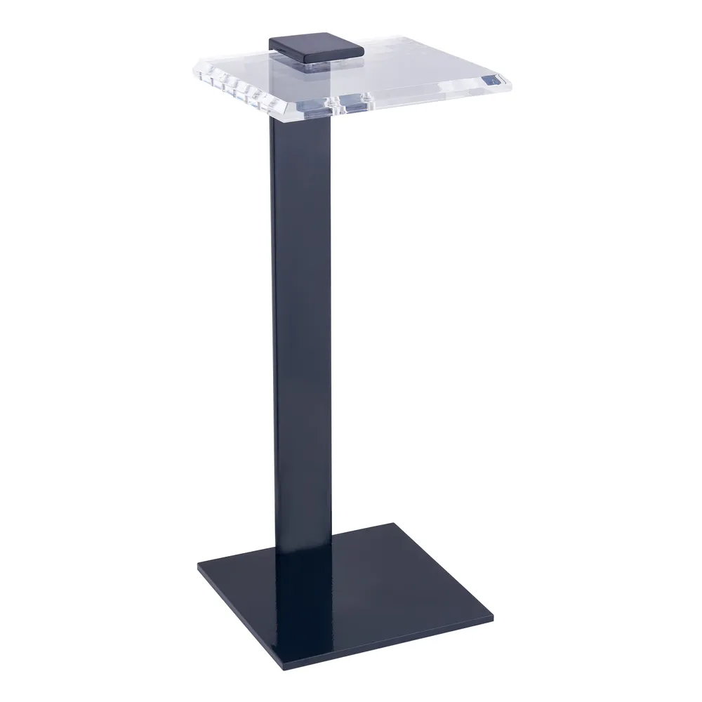 CARTERWAY CLEAR TABLE 24 (IN)