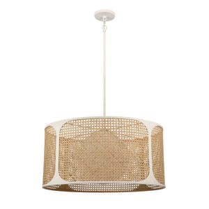 Coastal Breeze 27'' Wide 1-Light Chandelier - White Coral 2