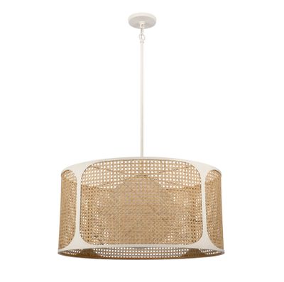 Coastal Breeze 27'' Wide 1-Light Chandelier - White Coral
