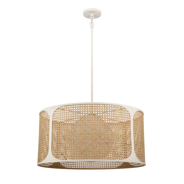 Coastal Breeze 27'' Wide 1-Light Chandelier - White Coral