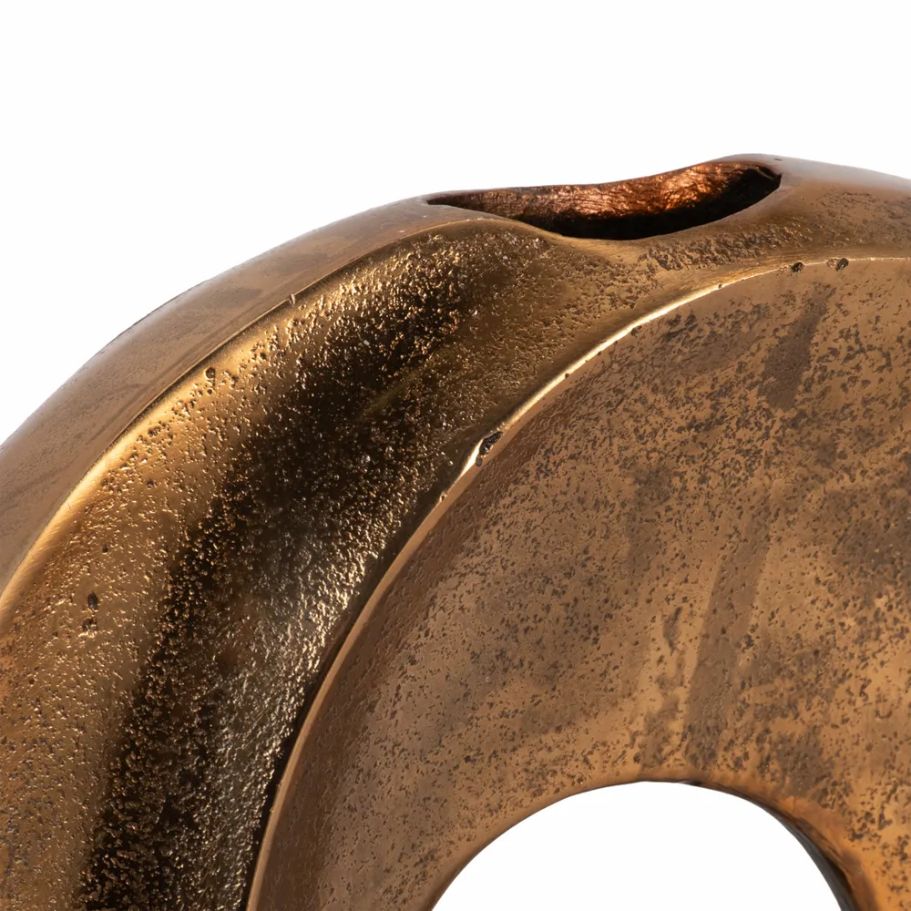 ELMONTSTONE BRONZE VASE 10 (IN)