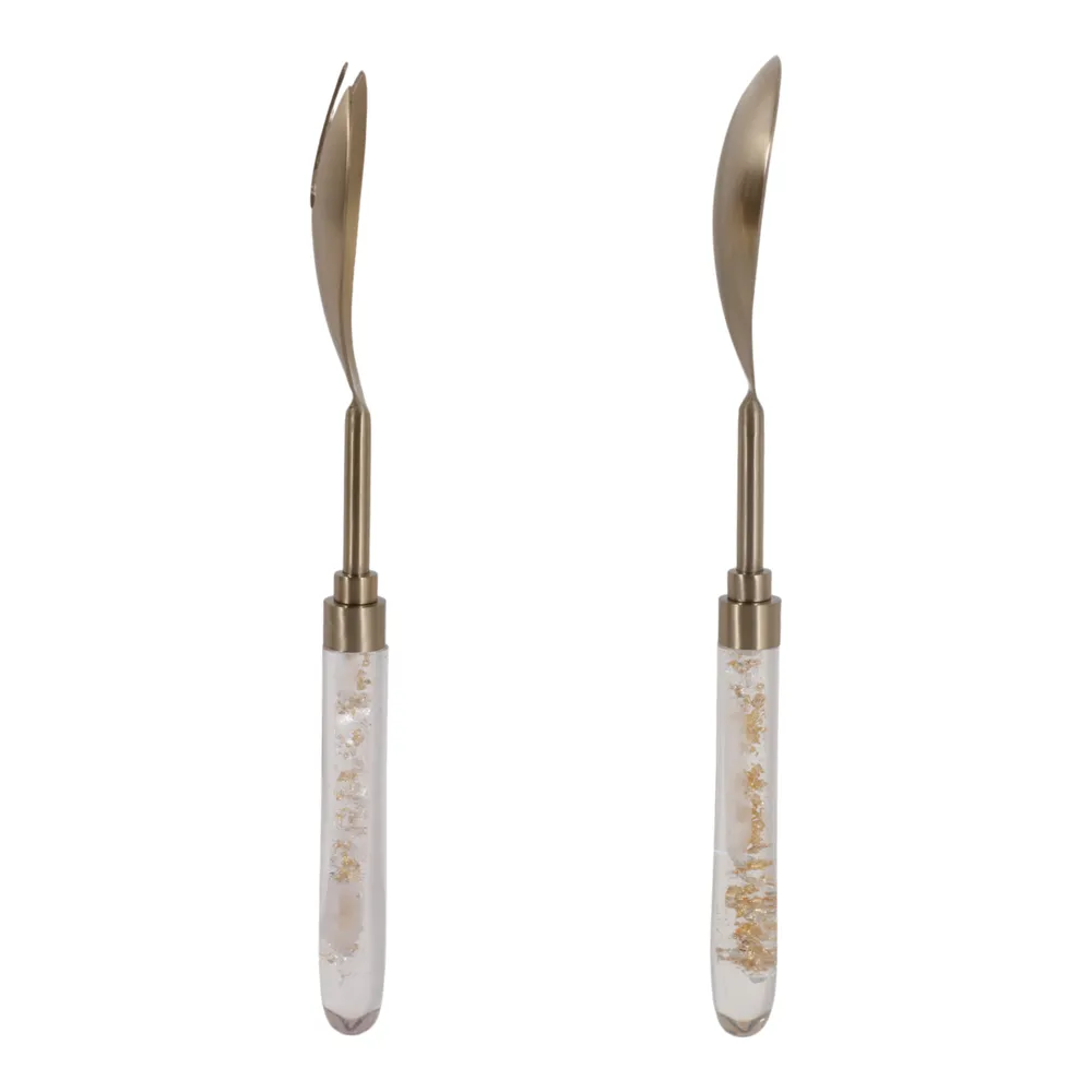 BRECK SET OF 2 WHITE SERVEWARE 1 (IN)