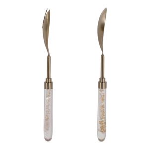 BRECK SET OF 2 WHITE SERVEWARE 1 (IN) 4