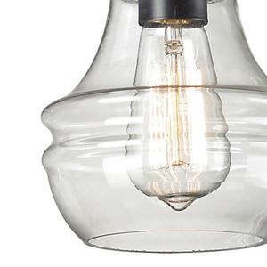 Menlow Park 6'' Wide 1-Light Mini Pendant - Oiled Bronze 2