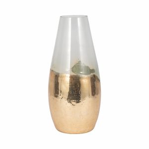 REEDMORE CLEAR GLASS VASE 15 (IN) 5