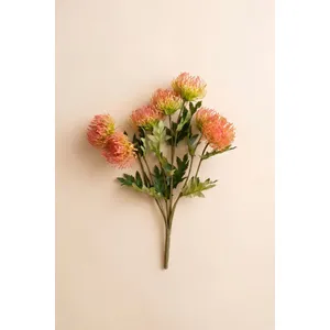 Artificial Antique Blush Pincushion Protea 3