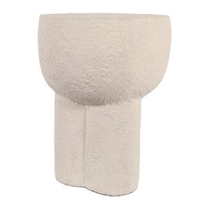 CASPERDALE WHITE GARDEN STOOL 18 (IN) 3