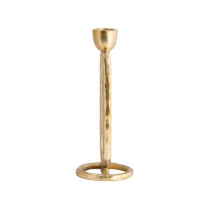 SHELTONRUN GOLD CANDLE HOLDER 8 (IN) 4