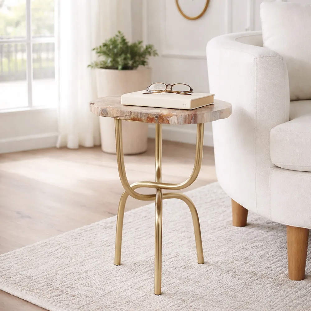 GOWERGATE GOLD TABLE 20 (IN)