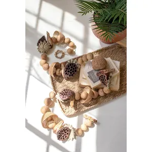 Dried Mixed Botanical Garland 1