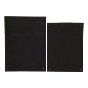 EASTONCREST SET OF 2 BLACK TRAY 3 (IN) 9