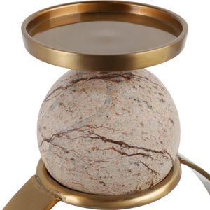 GRAYDONDALE GOLD CANDLE HOLDER 21 (IN) 6