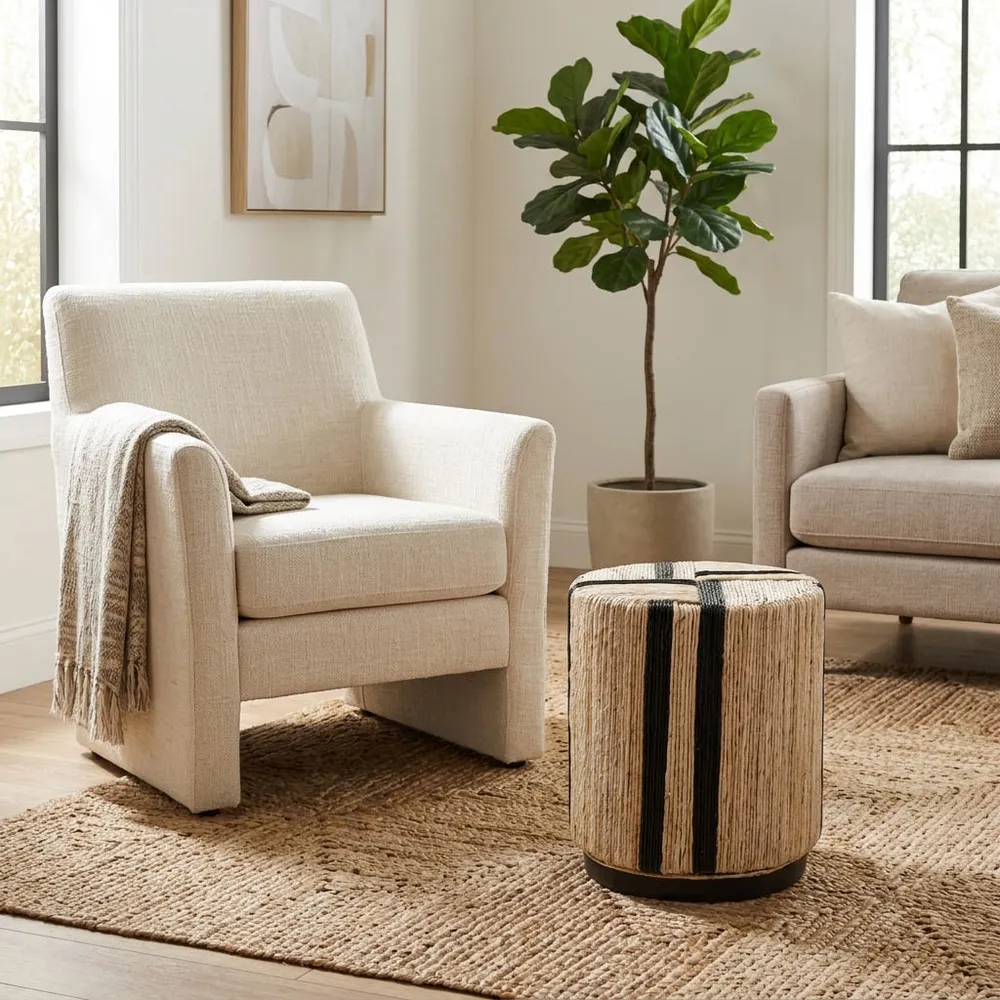 DRAYTONVIEW BROWN STOOL 18 (IN)