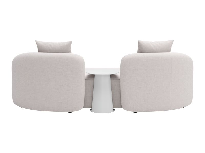 Sunny Isles Side Table White 14