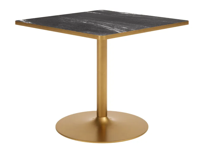 Caliza Dining Table Black & Gold 3