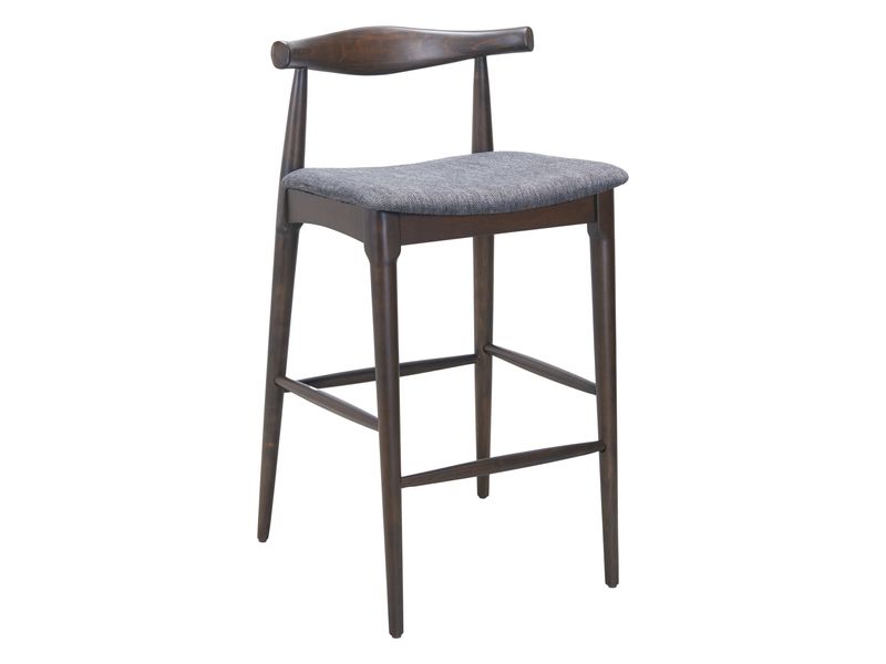 Tuzka Barstool Gray & Espresso 7