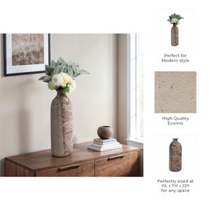 LONDONSIDE BROWN VASE 22 (IN) 10