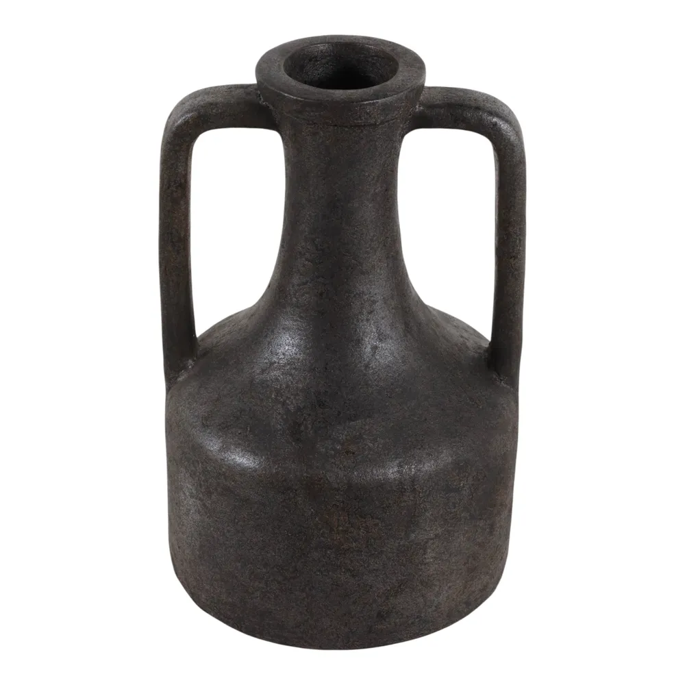 SHAYWICK BLACK VASE 16 (IN)