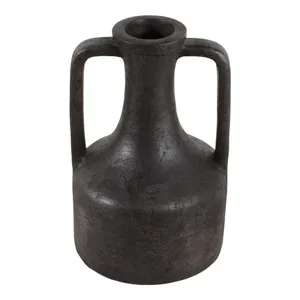 SHAYWICK BLACK VASE 16 (IN) 6