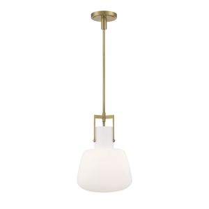 Izel 12'' Wide 1-Light Pendant - Antique Brass 1