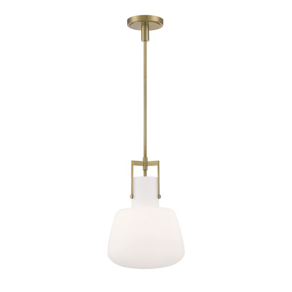 Izel 12'' Wide 1-Light Pendant - Antique Brass