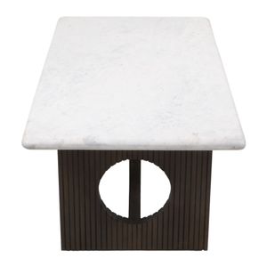 BISHOPWORTH WHITE COFFEE TABLE 19 (IN) 6