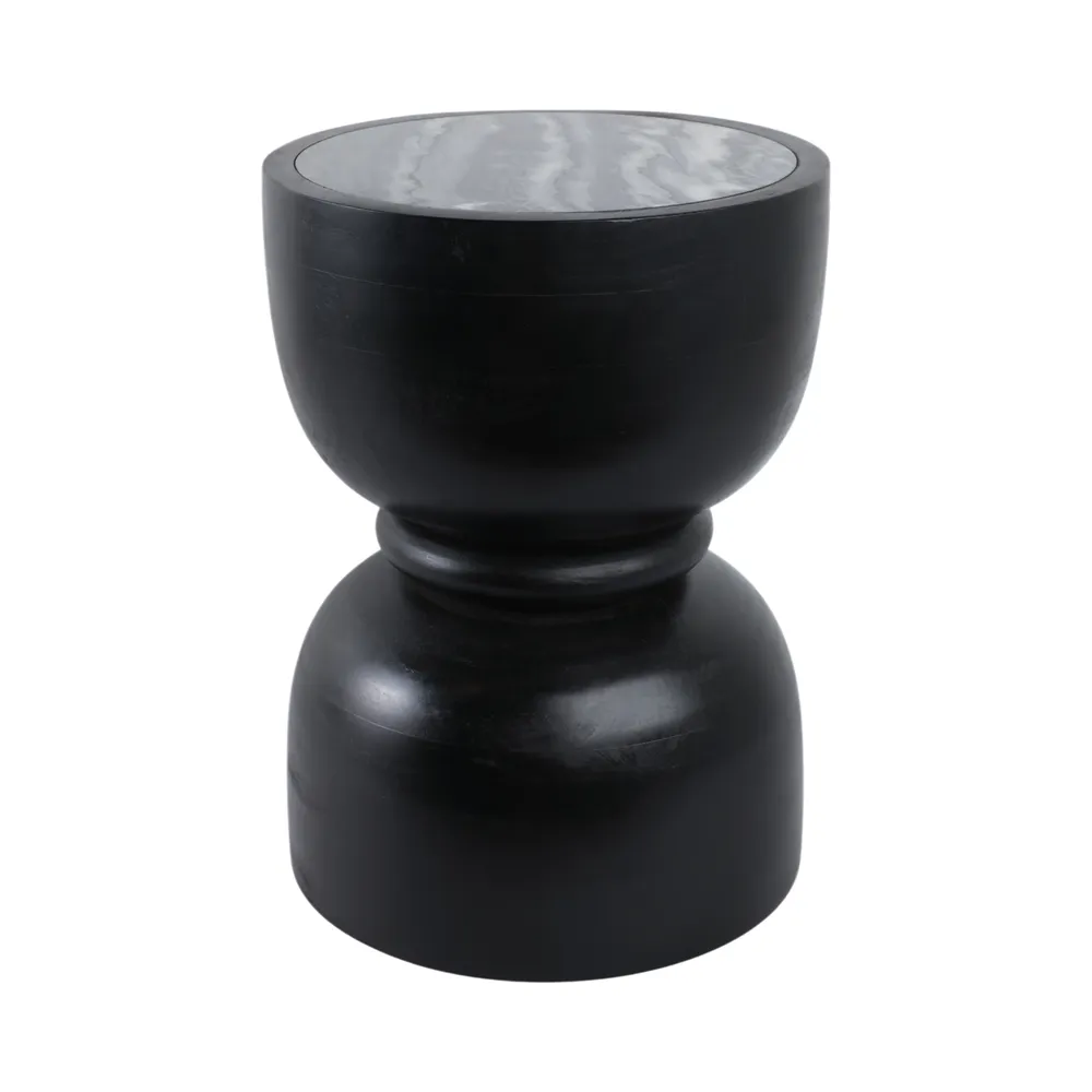 BRYSONBURN BLACK TABLE 18 (IN)